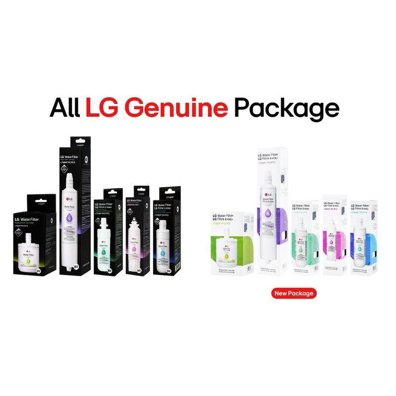 LG LT600P - 6 Month / 300 Gallon Capacity Replacement Refrigerator Water Filter (NSF42 and NSF53 5231JA2006A, 5231JA2006B, 5231JA2006F, or 5231JA2006F , White - Image 3